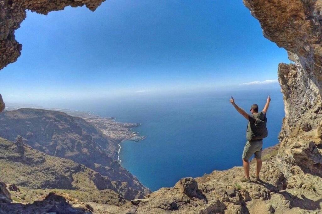 Casa Amber, Los Gigantes, Simply Stunning Lejlighed Acantilado de los Gigantes Eksteriør billede